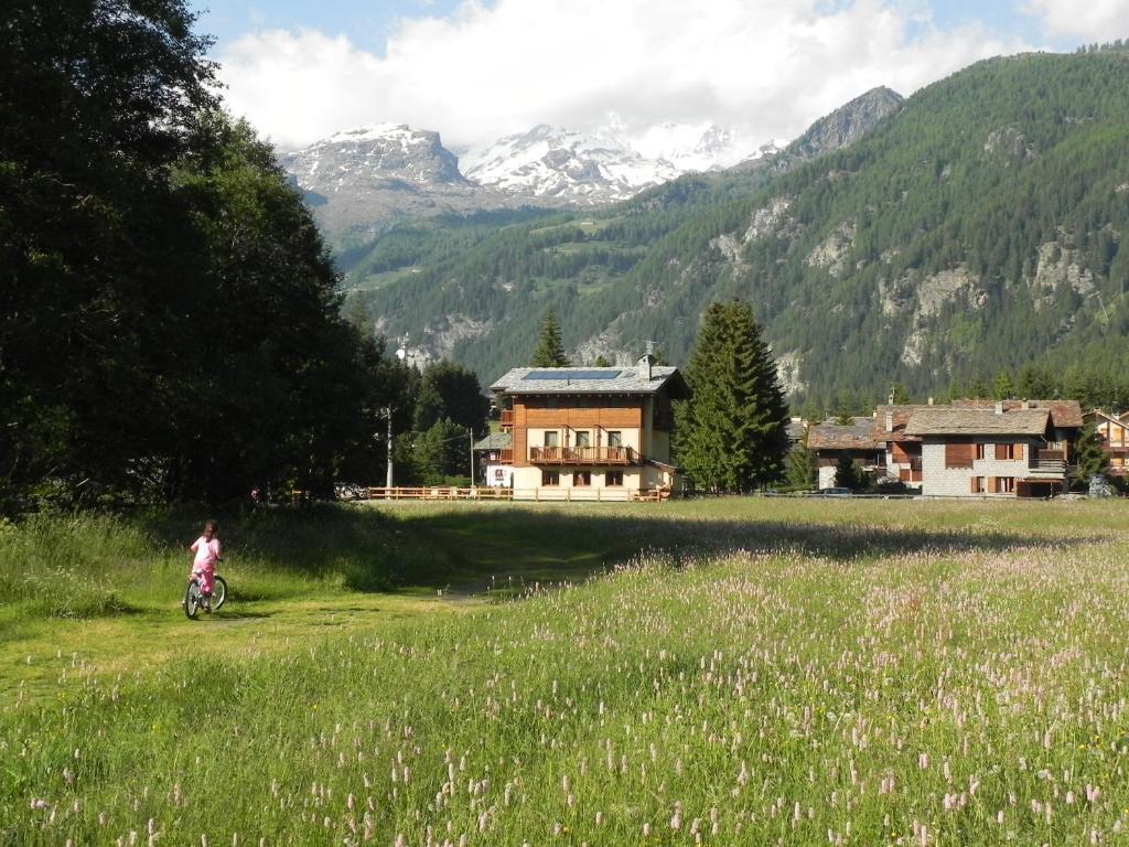 Villa Americana Chambres D'Hotes Champoluc Bagian luar foto