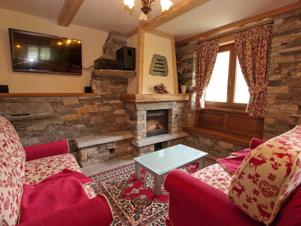 Villa Americana Chambres D'Hotes Champoluc Bagian luar foto